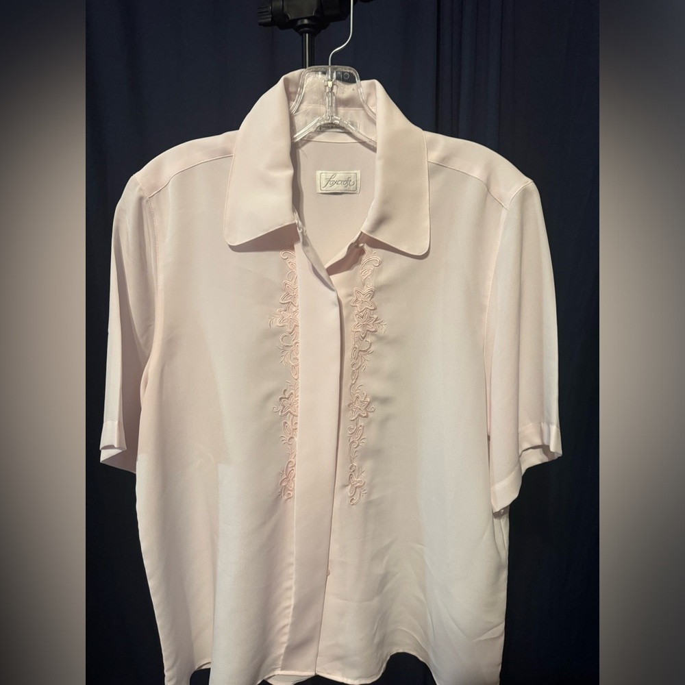 Vintage top with embroidery